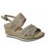 Sandale Marco Tozzi 28369-38 beige, semelle Feel Me