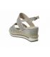 Nu pieds talon compensé Marco Tozzi 28369-38 beige