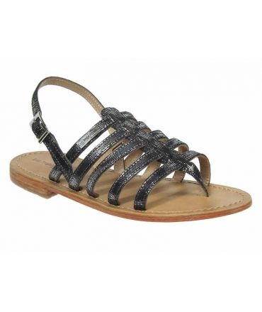 Sandale Les Tropéziennes Hercris noir bronze / M Belarbi