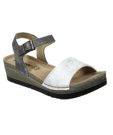 Sandale confort Inblu Bibi gris