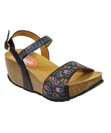 Desigual sandale White Flowers - Noir-74HSWC9