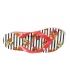 Tong Desigual Lola Flores Rayas rouge | 74HSED8 Tongs compensées