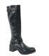 Bottes style motarde Chattawak Pénélope noir | Nouveauté automne hiver 2017-2018