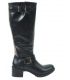 Bottes femmes Chattawak Penelope noir | Nouveauté bottes mode