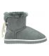 Lpb Shoes Nadege gris | Boots fourrée femme nouvelle collection