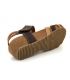 Sandale confortable Inter Bios 5338 Multi en cuir et liège