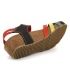 Sandale Inter Bios 5338 cuir confort multi couleur