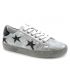 Basket basse pour femme Chattawak Charly argent