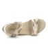 Sandale Bélinda 028 beige LAURA VITA, spécial pieds sensibles