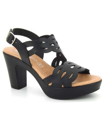 Sandale mode et confort Eva frutos 5871 noir