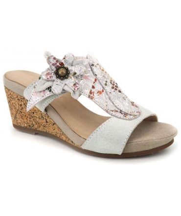 Mules femmes Laura Vita Benoit 38 beige