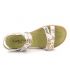 Laura Vita Dorry 10 blanc, sandale confort pieds sensibles