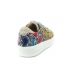 Bugatti Kelli gold multi, baskets basses femmes broderies fantaisie