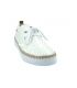 Baskets confortables Bugatti Fergie Evo blanc satin