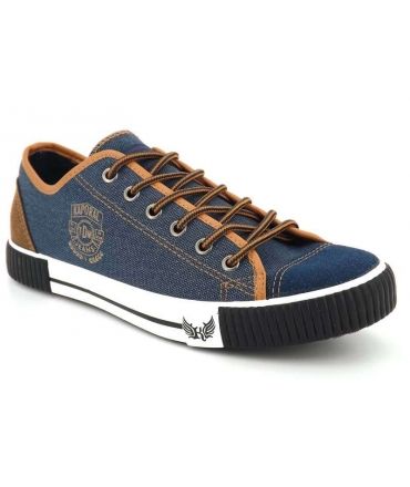 Baskets basses Kaporal Dona marine pour homme
