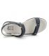 TBS Raniah Marine nu pieds scratch pour femmes