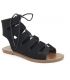 Nu Pied Les P'tites Bombes Prunelle noir | Spartiates Lpb Shoes 