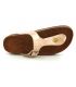 Les P'tites Bombes tong anatomique Zelda vernis Nude ( chair )