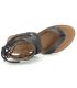 Chattawak sandale femme Java noir