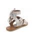 Sandale Chattawak Java argent pour femme