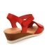 Kaola 450 rouge, sandale scratch pour pieds sensibles