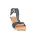 Sandale femme Kaola 445 Cap/Ben bleu, pour pieds sensibles