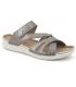 Mules confortables Inblu EK03GC46 | Nus pieds femmes cuir + velcro