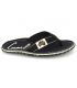 Tongs en toile Gumbies Islander Black | Sandale hommes & femmes