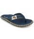 Tongs Gumbies Islander Dark Denim | Flip Flop unisexe noir