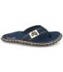 Tongs mixte Gumbies Islander Dark Denim | Nu pieds textile noir