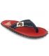 Gumbies Islander Coast, tongs rouge pour hommes