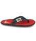 Nus pieds Gumbies Islander Coast, tongs rouge hommes