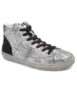 Baskets montantes Lpb Shoes Anastasia vieux argent, nouveauté Les p'tites bombes