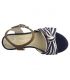 Sandales plateforme Marco Tozzi 28706-22 navy, nouvelle collection chaussures femmes