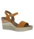 Marco Tozzi 28347-22 orange, compensé cuir nubuck confortable