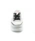 Baskets femmes Chattawak Astragale blanc, talon compensé