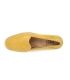 Chaussures type mocassin femmes Fugitive Huron en cuir jaune