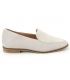 Mocassin Fugitive Huron en cuir beige pour femmes