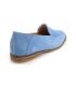 Mocassin confortable Fugive Huron bleu pour femmes