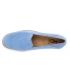 Mocassin pour femme Fugitive Huron cuir nubuck bleu