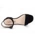 Lpb shoes Peggy noire sandale type trotteur noir