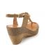 Lpb Shoes Maeva beige sandale compensée nouveauté