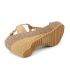  Lpb Shoes Maeva beige sandale plateforme nouveauté