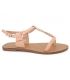 Sandale plate Les P'tites bombes Petunia nude, Lpb shoes