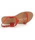 Les P'tites Bombes Petunia rouge, Nouveauté sandale plate Lpb shoes