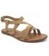 Lpb Shoes Romane taupe, sandale plate Les p'tites bombes