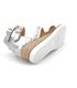 Sandale Fugitive Nemar blanc, compensé mode & confort
