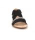 Sandale confort Fugitive Akto noir, pour femmes