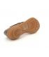 Fugitive Akto noir, nus pieds femmes type confort