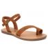 Sandale Lpb Shoes Tania camel, nu pied Les P'tites Bombes